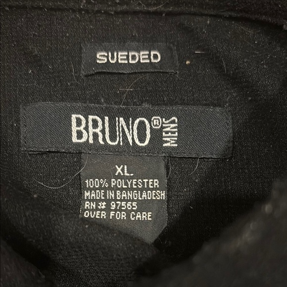 Bruno Magli Black Casual Button Down Shirt - Picture 2 of 10